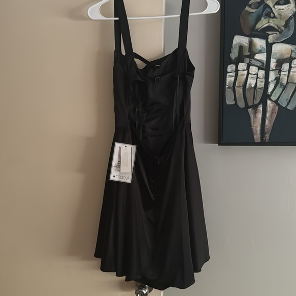 NWT black mini dress - Picture 3 of 6